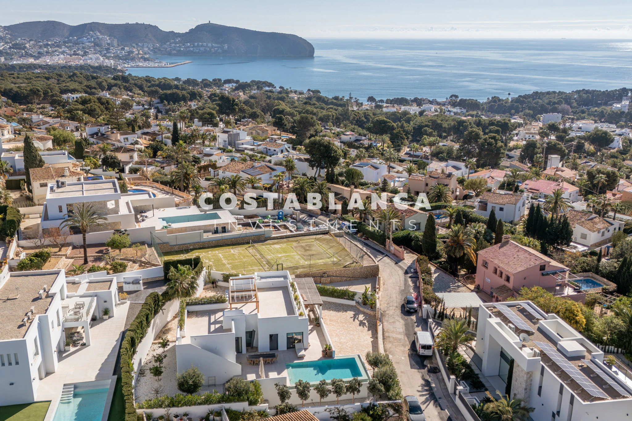 Ibiza-Style Luxury Villa For Sale in Moraira
