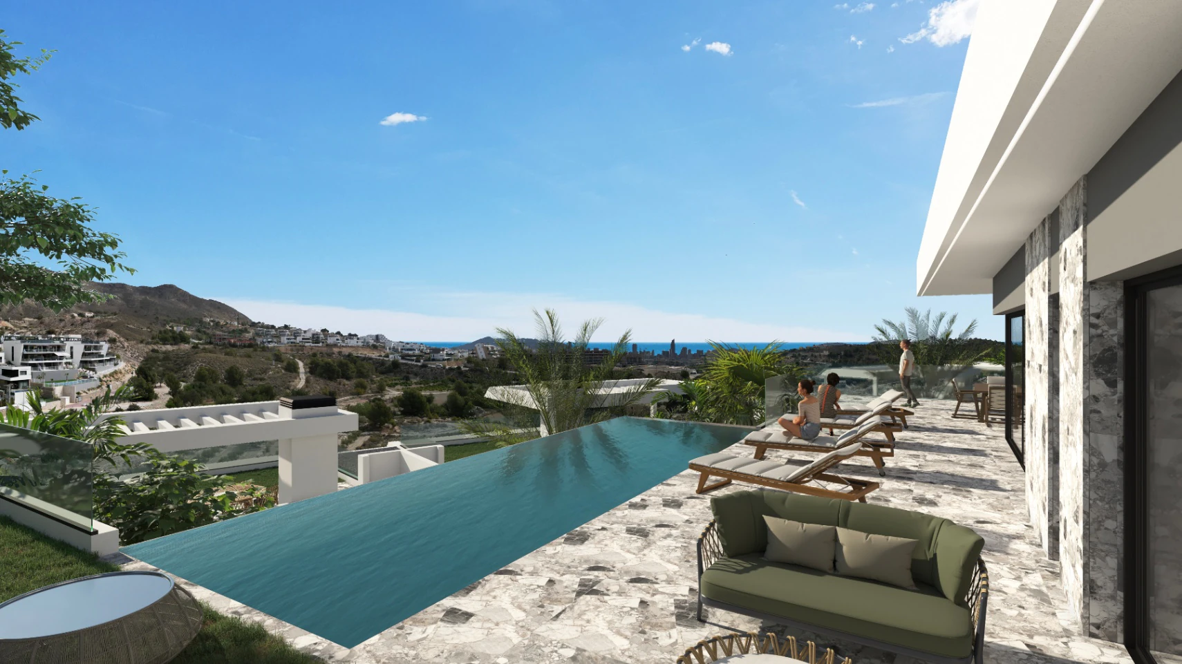 Luxe nieuwbouw villa te koop in Finestrat