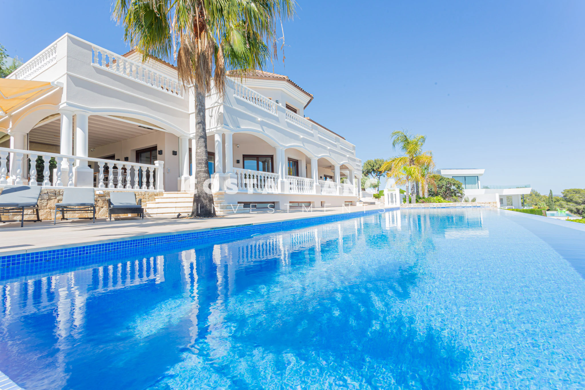 Superbe villa avec vue sur la mer à vendre à Calpe