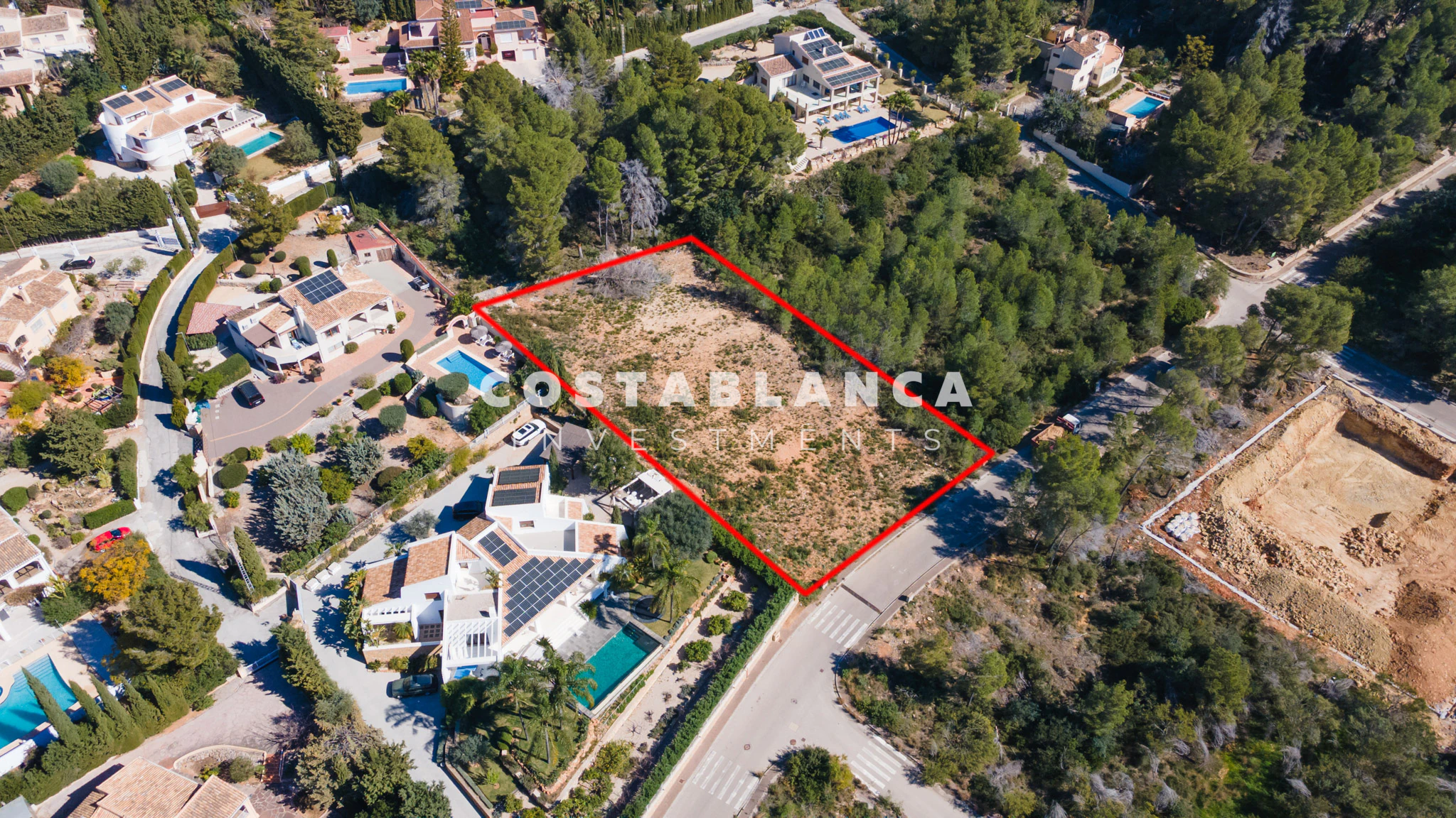 Ready-to-Build Luxury Villa Project with Mountain Views in Jávea