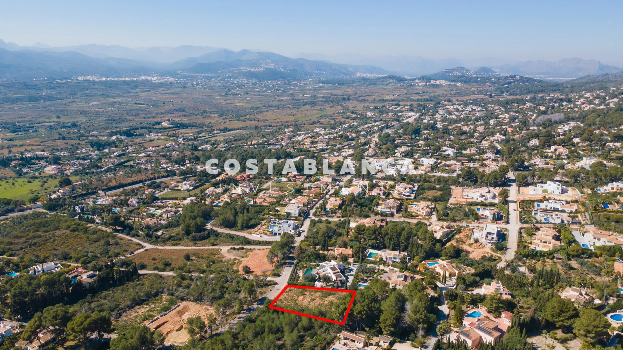 Ready-to-Build Luxury Villa Project with Mountain Views in Jávea