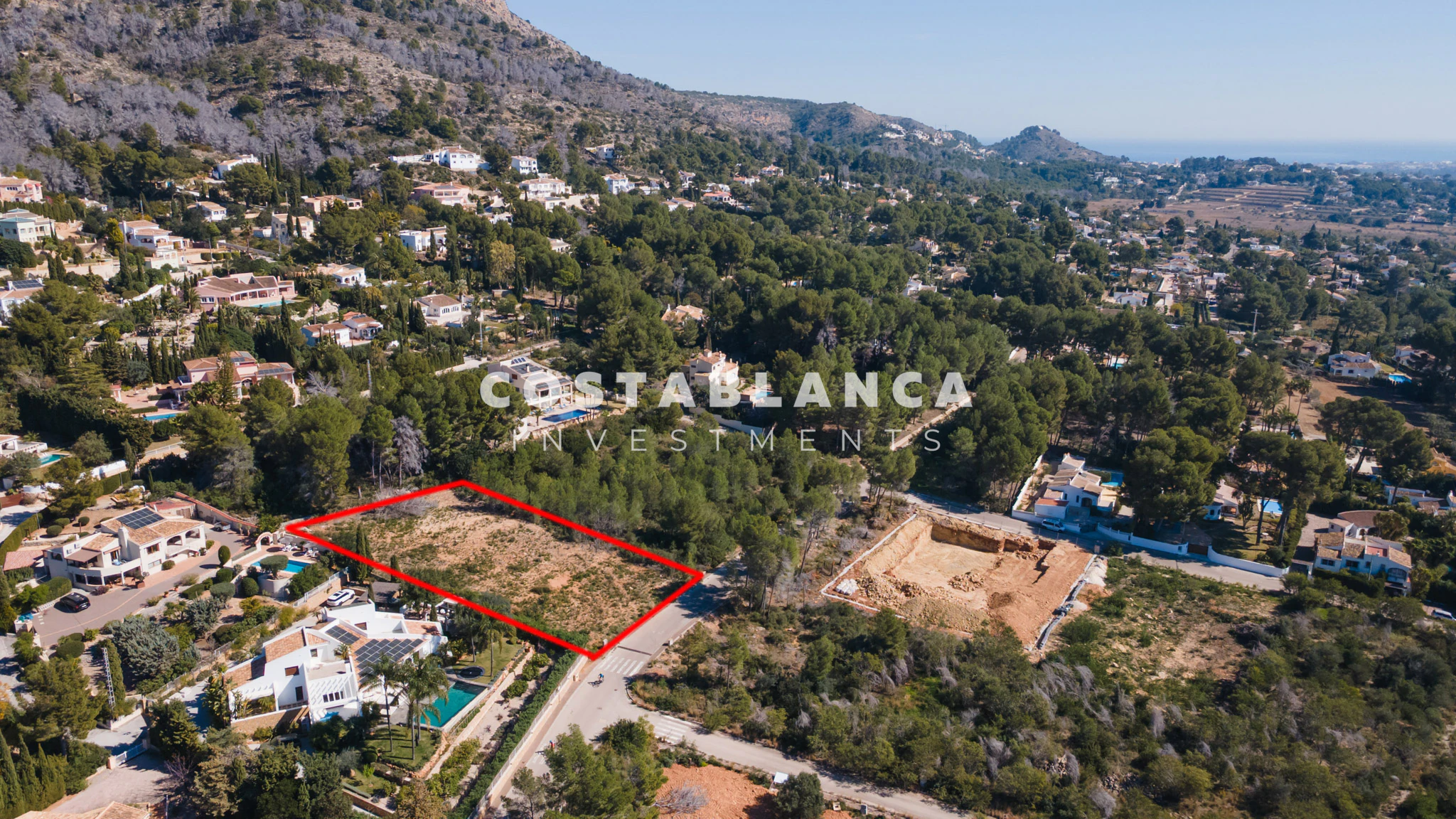 Ready-to-Build Luxury Villa Project with Mountain Views in Jávea