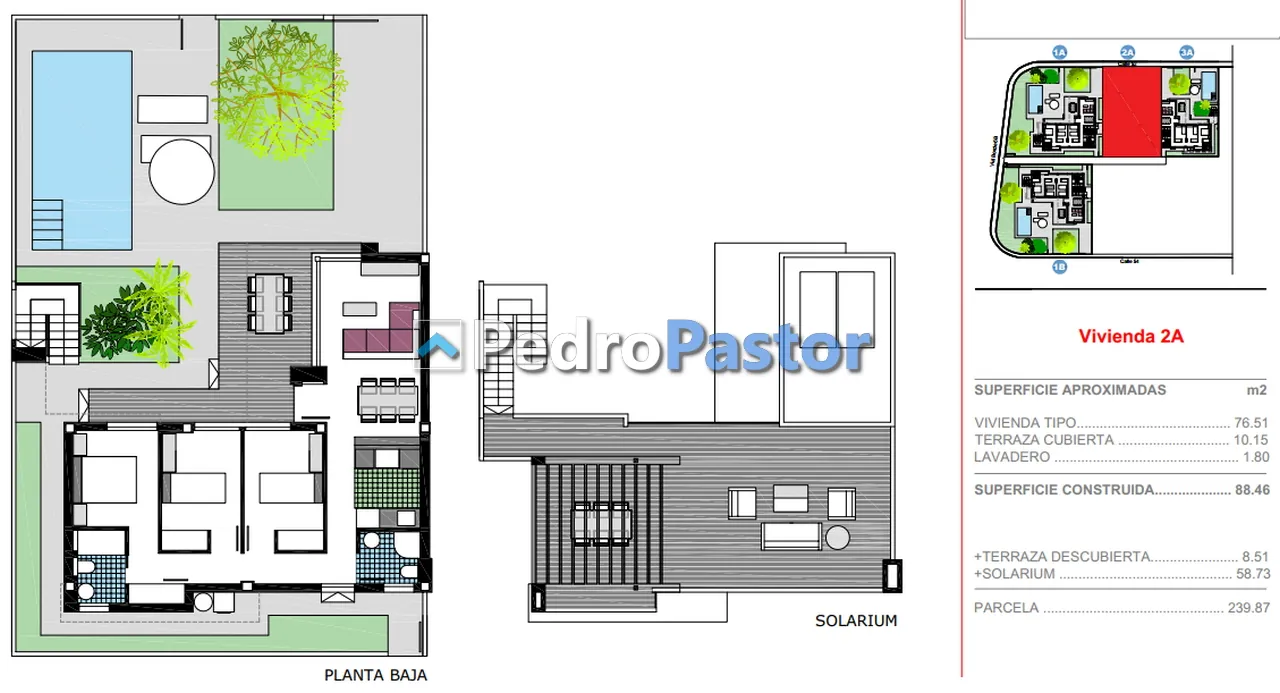 CH22A - Chalet individual de 3 dormitorios en Els Poblets