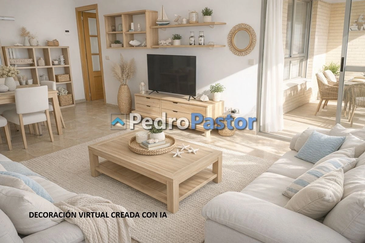Apartamento 3 dormitorios en 1ª línea de playa en Las Marinas