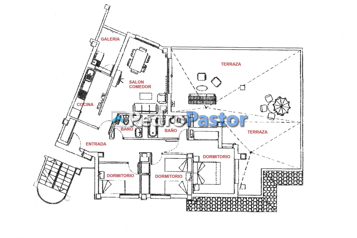 AP169 - Apartamento 3 dormitorios en el Km 3,5 de Las Marinas en Dénia