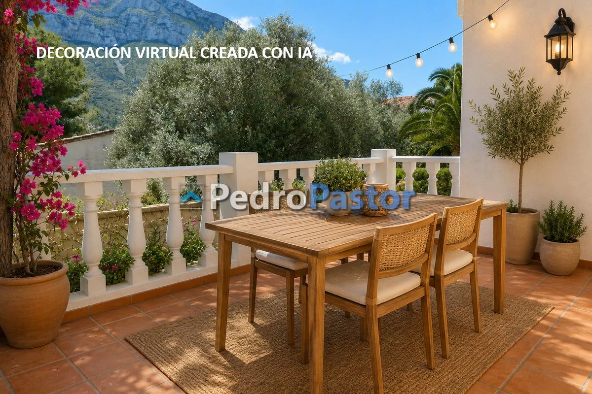 CH084 - Chalet independiente de 3 dormitorios en zona Santa Lucía, Dénia