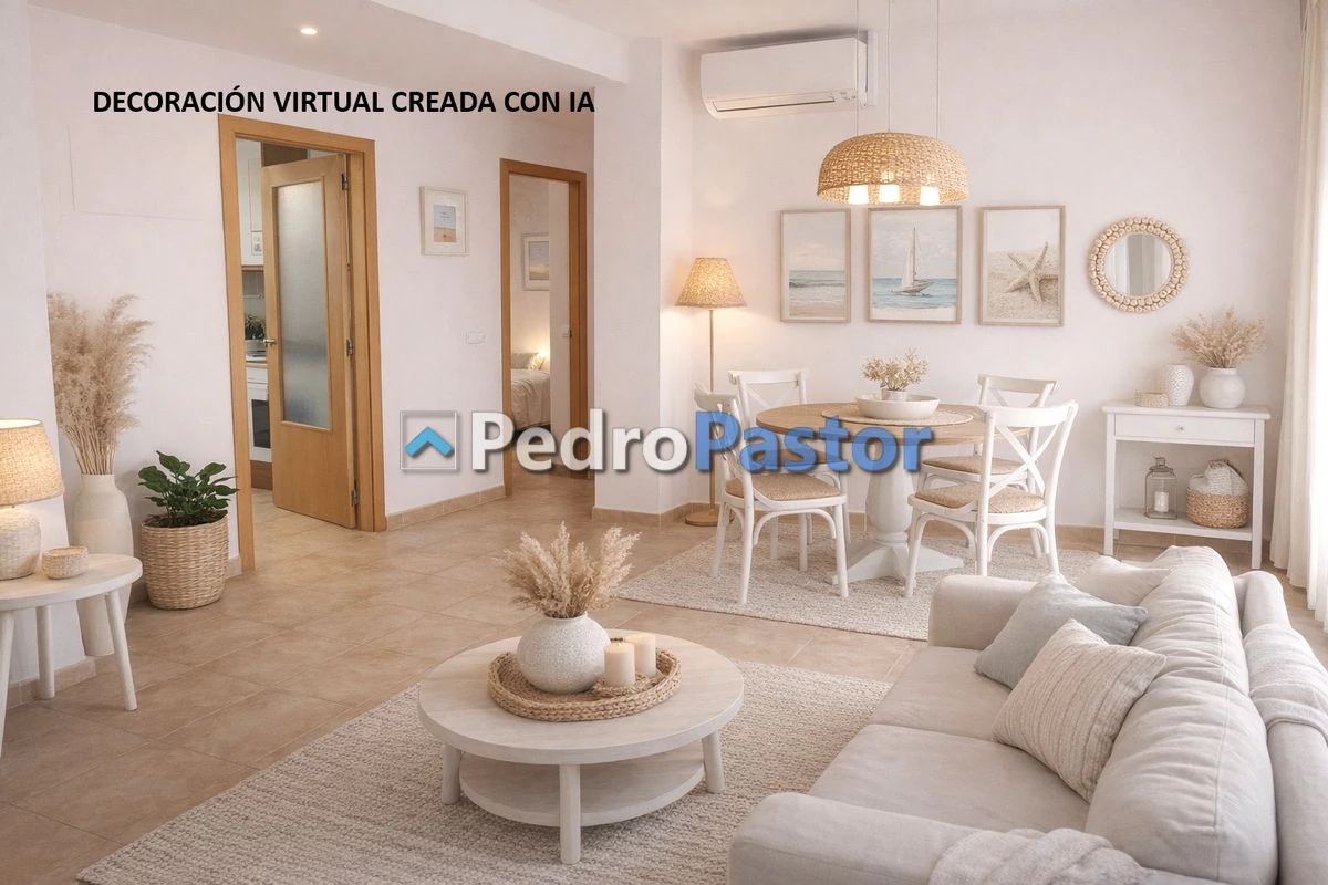 Apartamento de 2 dormitorios en 2ª línea de playa en Las Marinas en Dénia