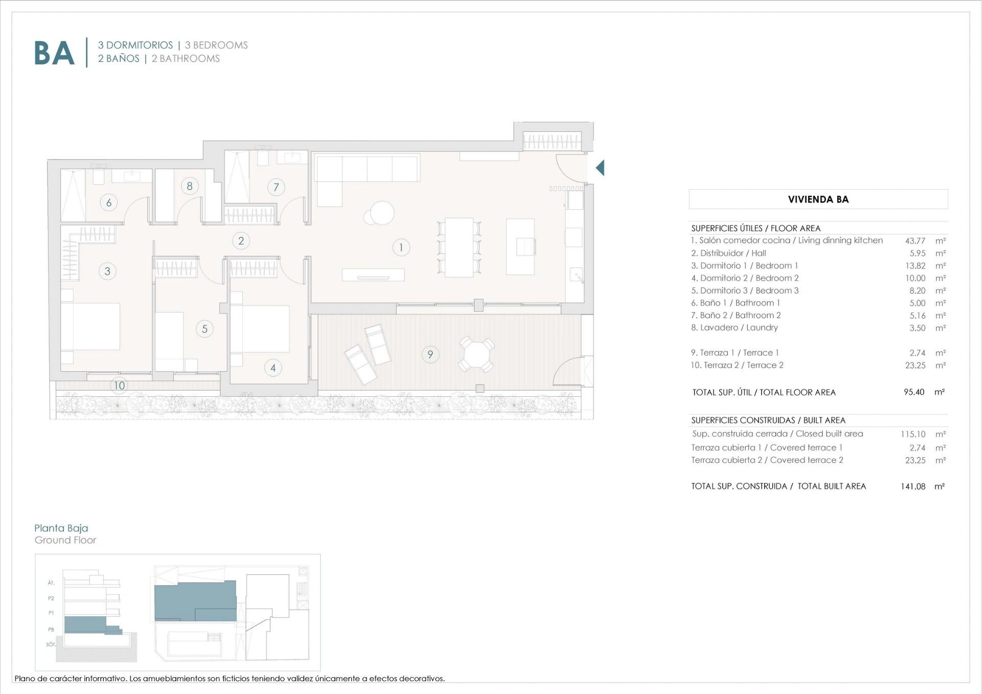 Apartment for sale in Benijofar