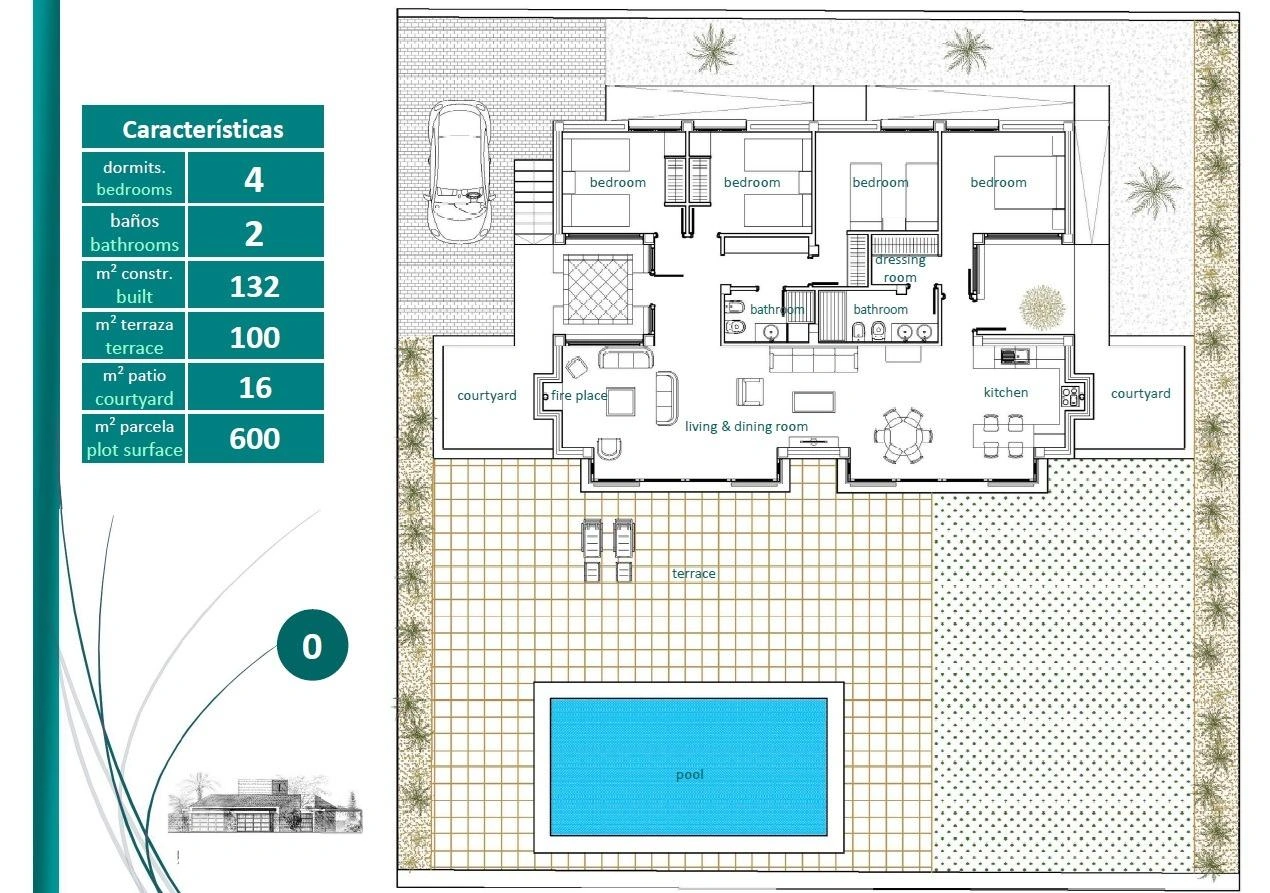 Villa for sale in Sucina