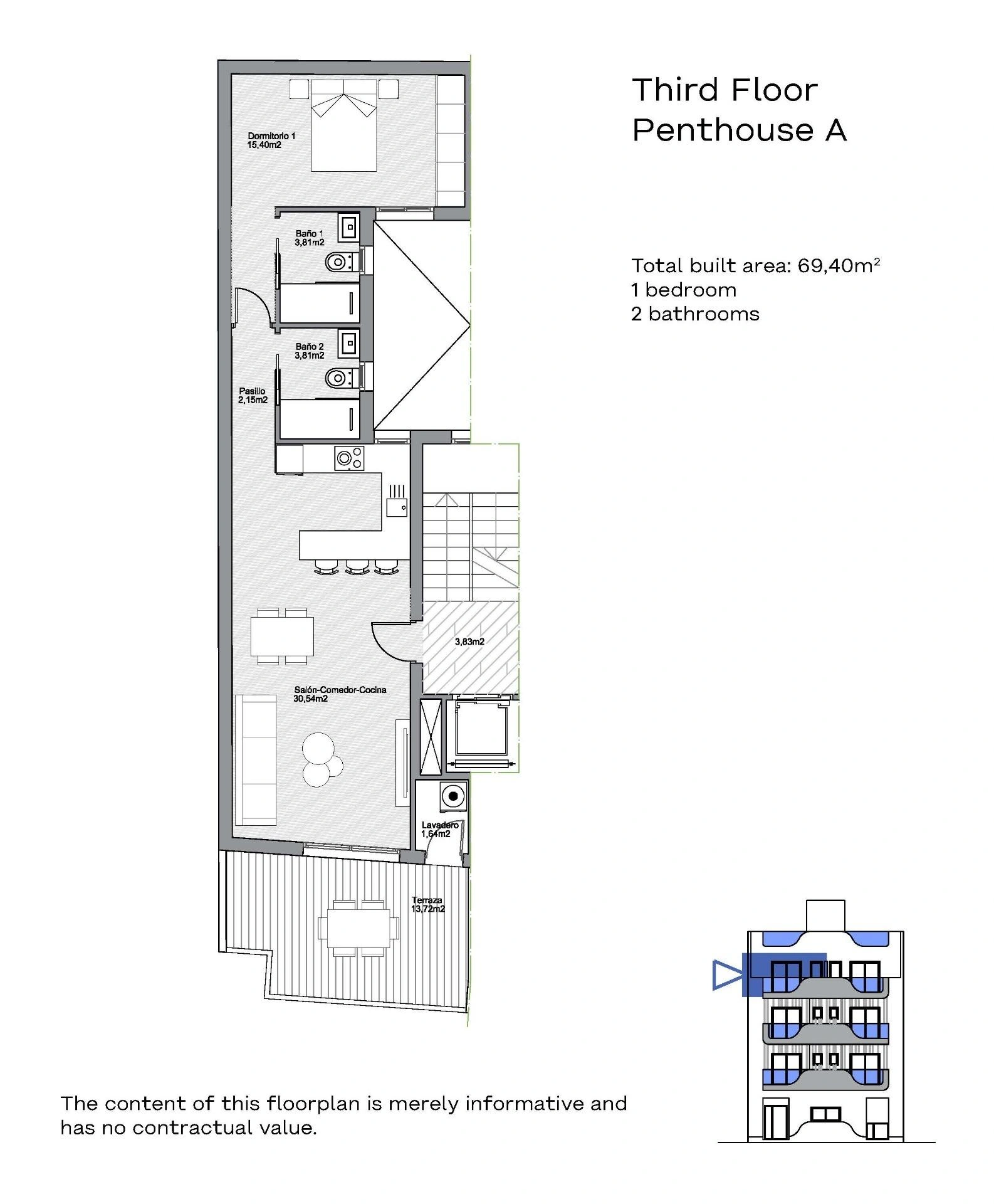 Apartment for sale in Torrevieja
