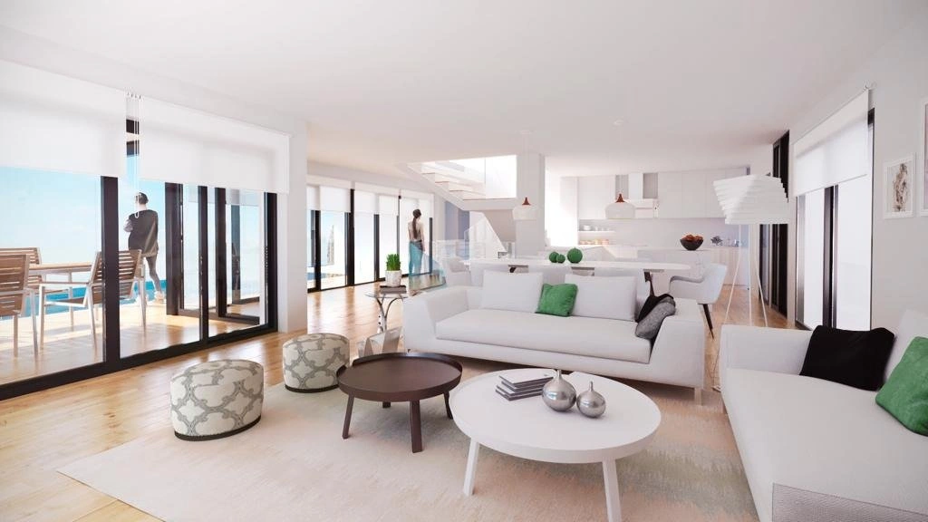 Villa to reform with luxury Villa project with sea view in Benidorm