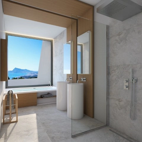 Villa for sale in Altea Hills with sea views.