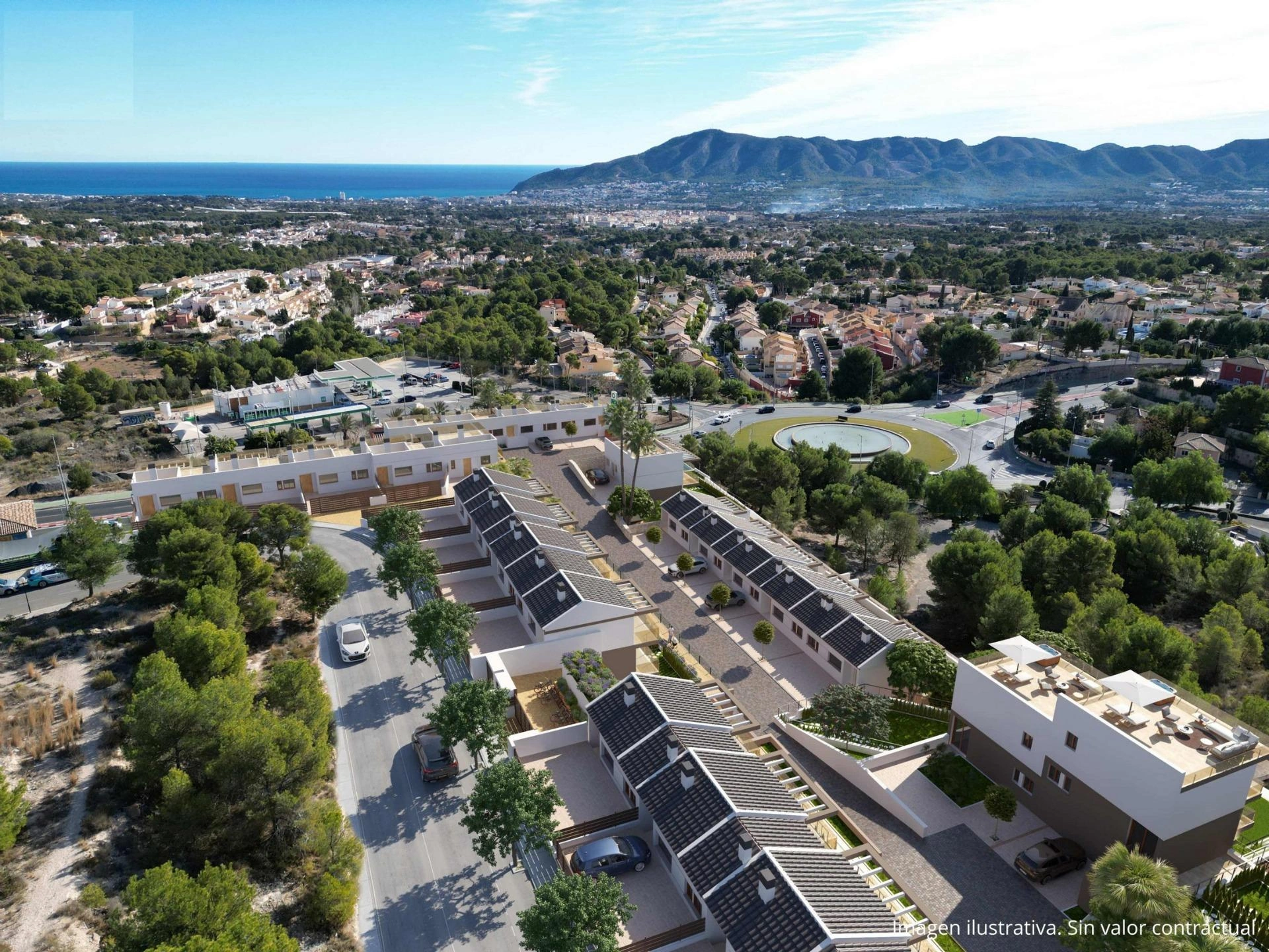 Casa de pueblo en venta en La Nucia