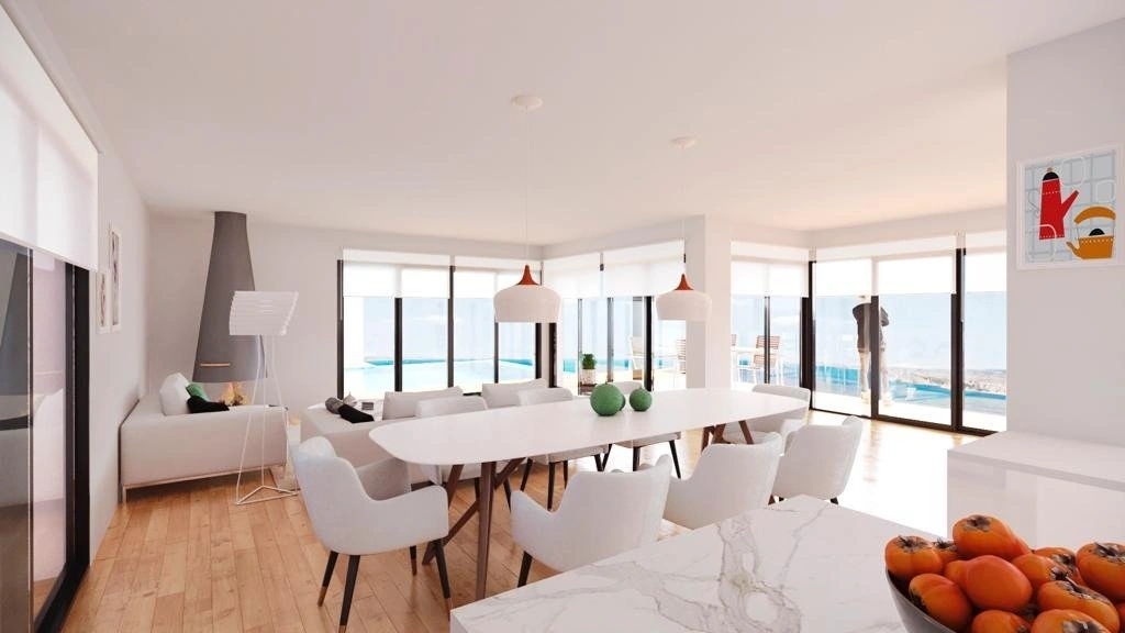 Villa to reform with luxury Villa project with sea view in Benidorm