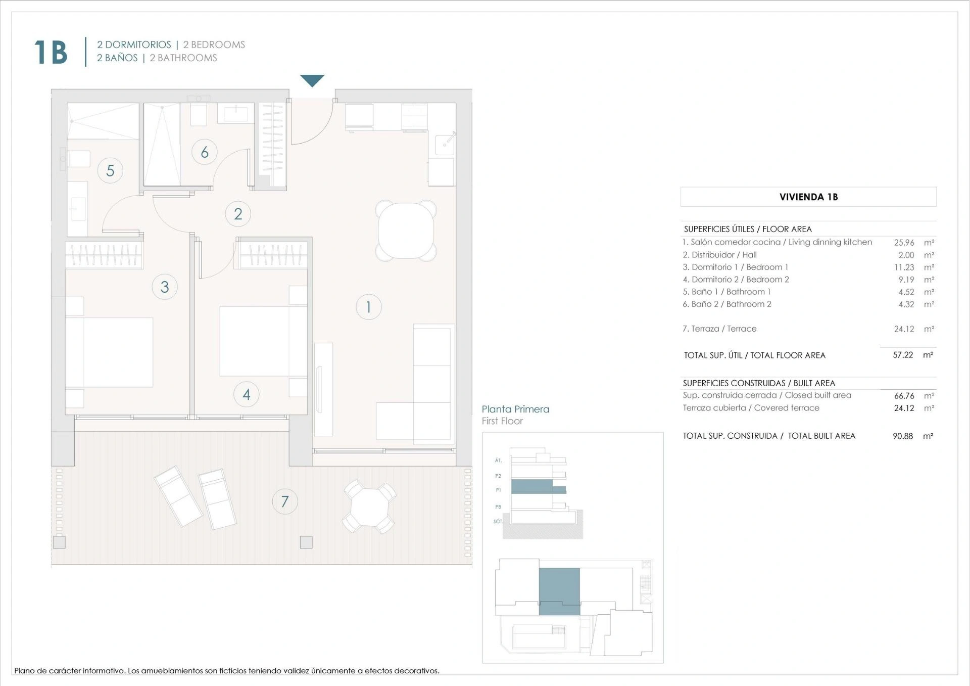 Appartement à la vente à Benijofar