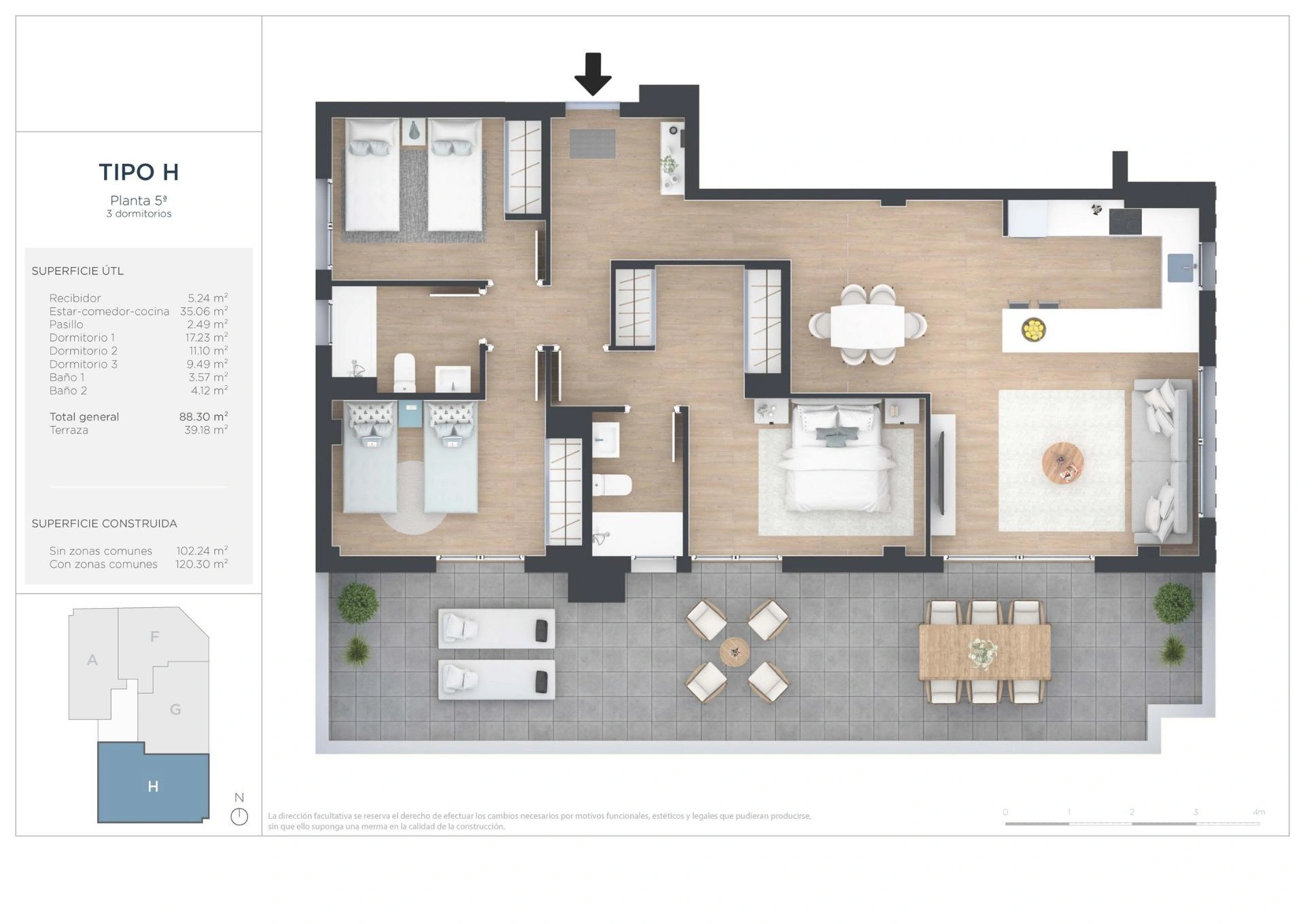 Apartment for sale in Alicante