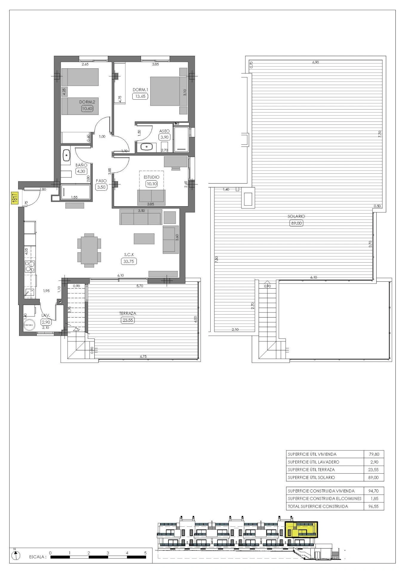 Terraced house for sale in Algorfa