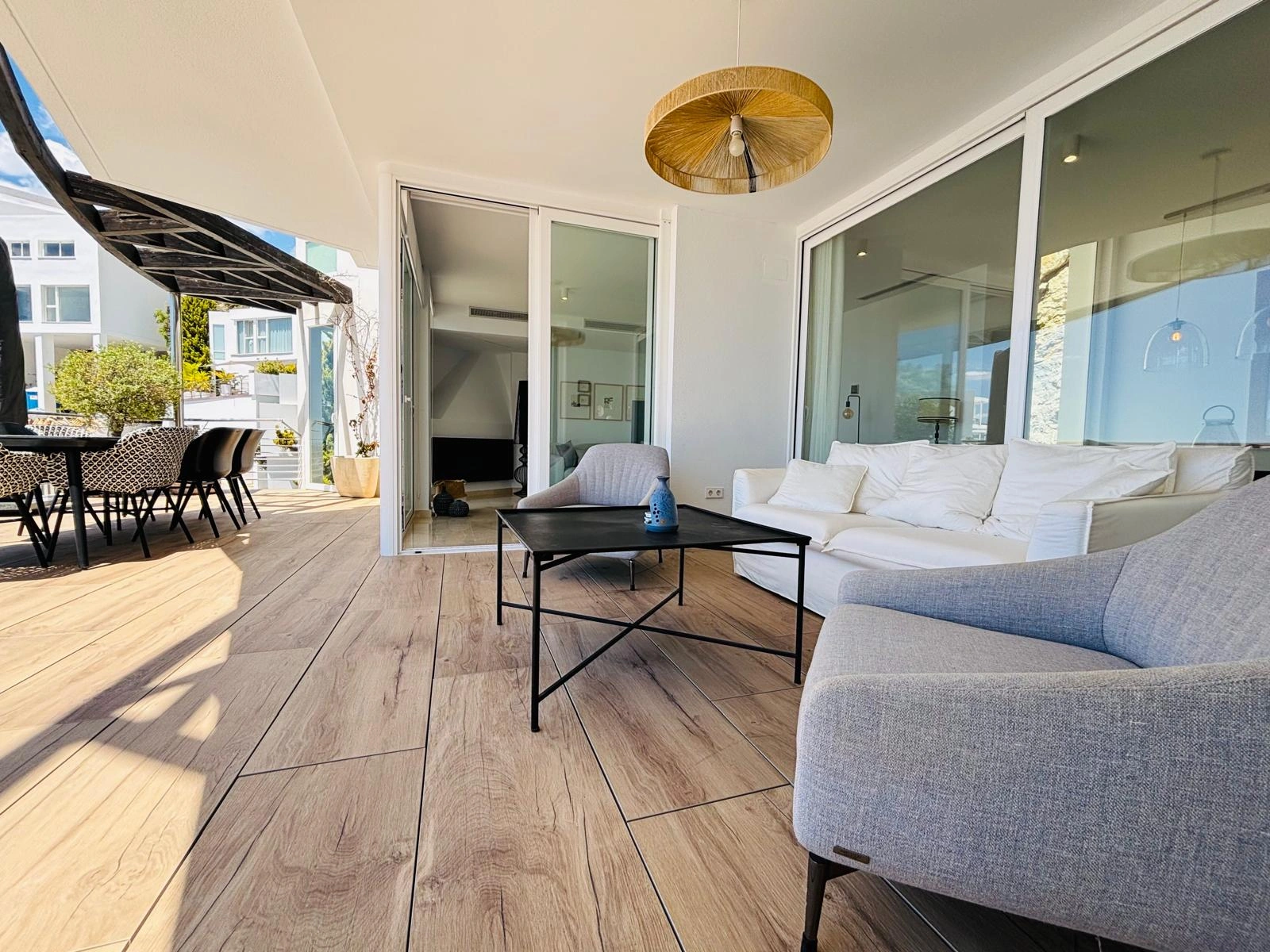 Luxury villa in Altea la Vella with unbeatable sea and mountain views.