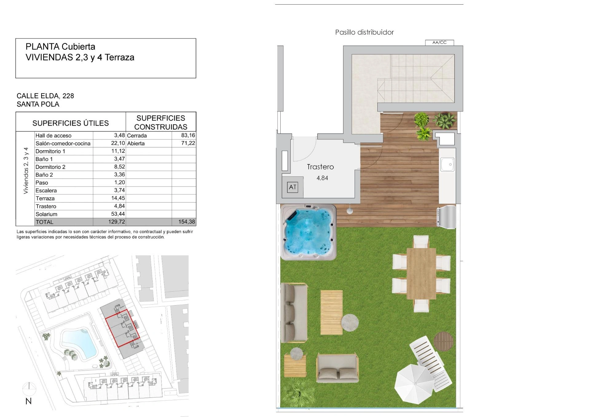 Apartment for sale in Santa Pola