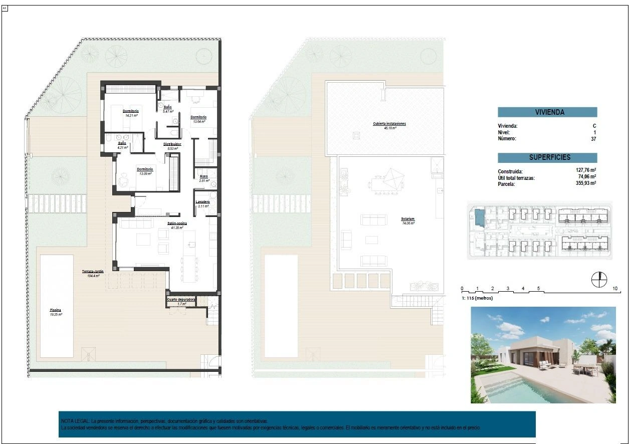 Villa à la vente à Los Alcazares