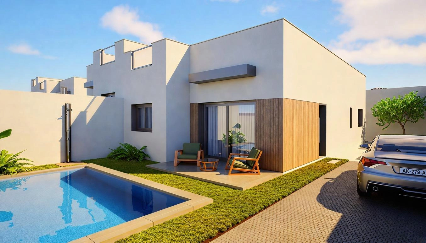 Villa till försäljning i Mazarron