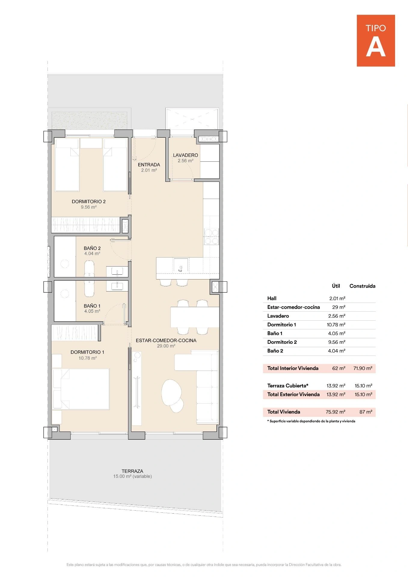 Apartment for sale in La Nucia