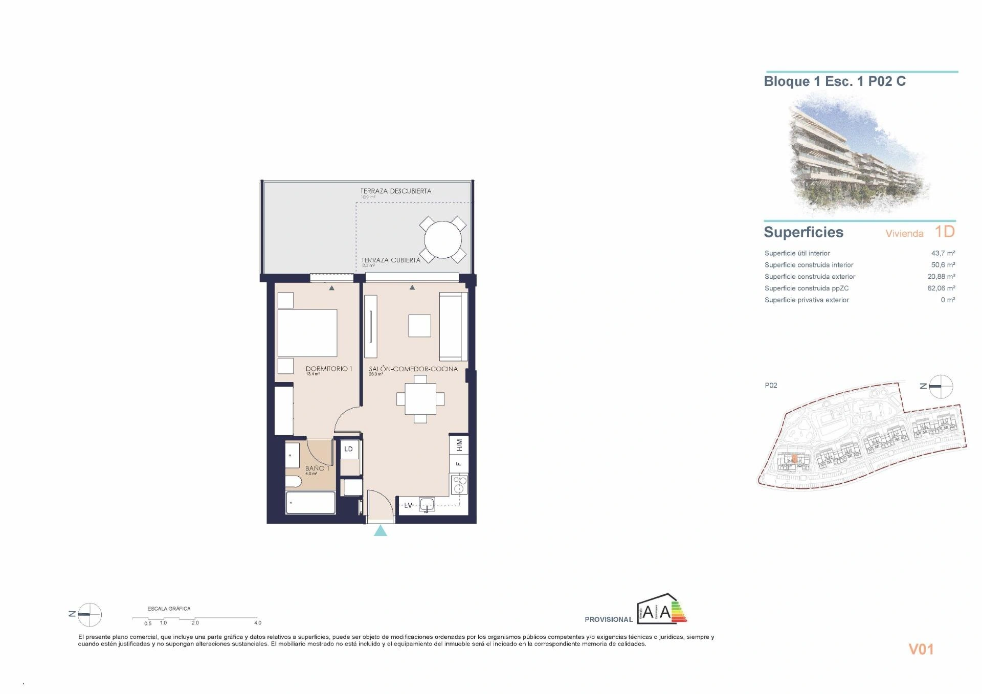 Apartment for sale in Denia