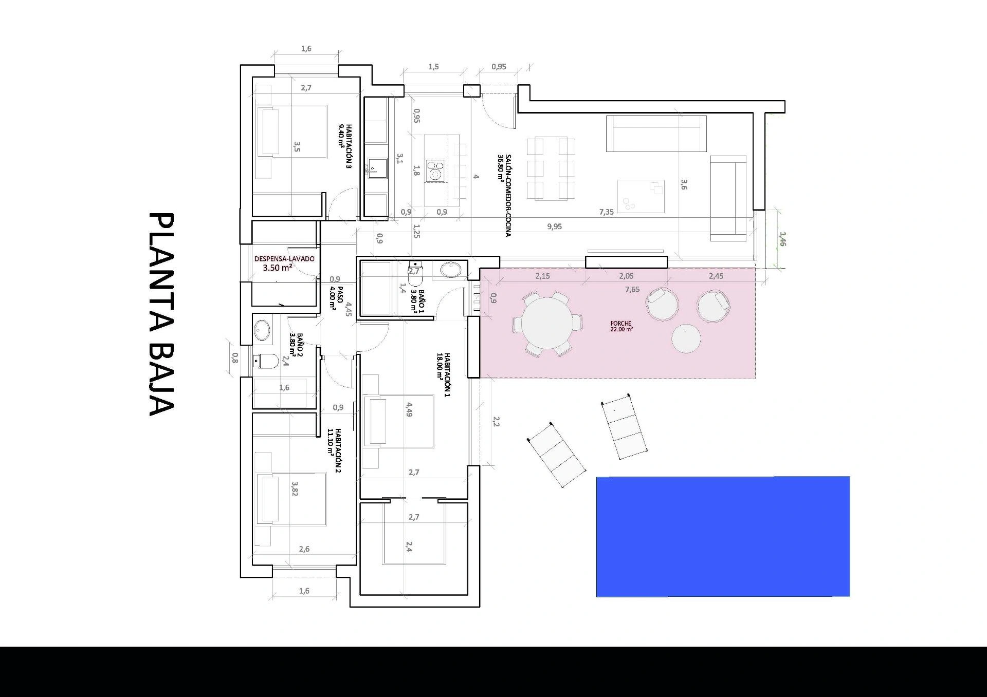 Villa till försäljning i Monforte Del Cid