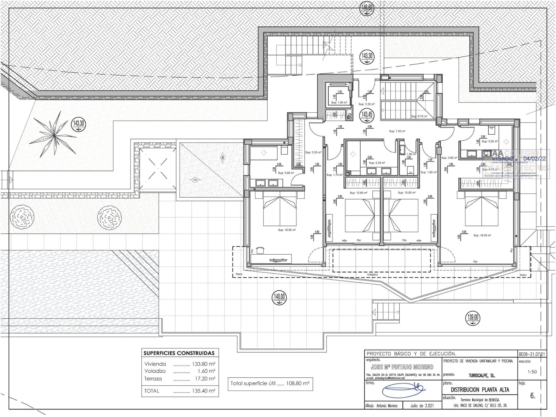 Villa for sale in Benissa