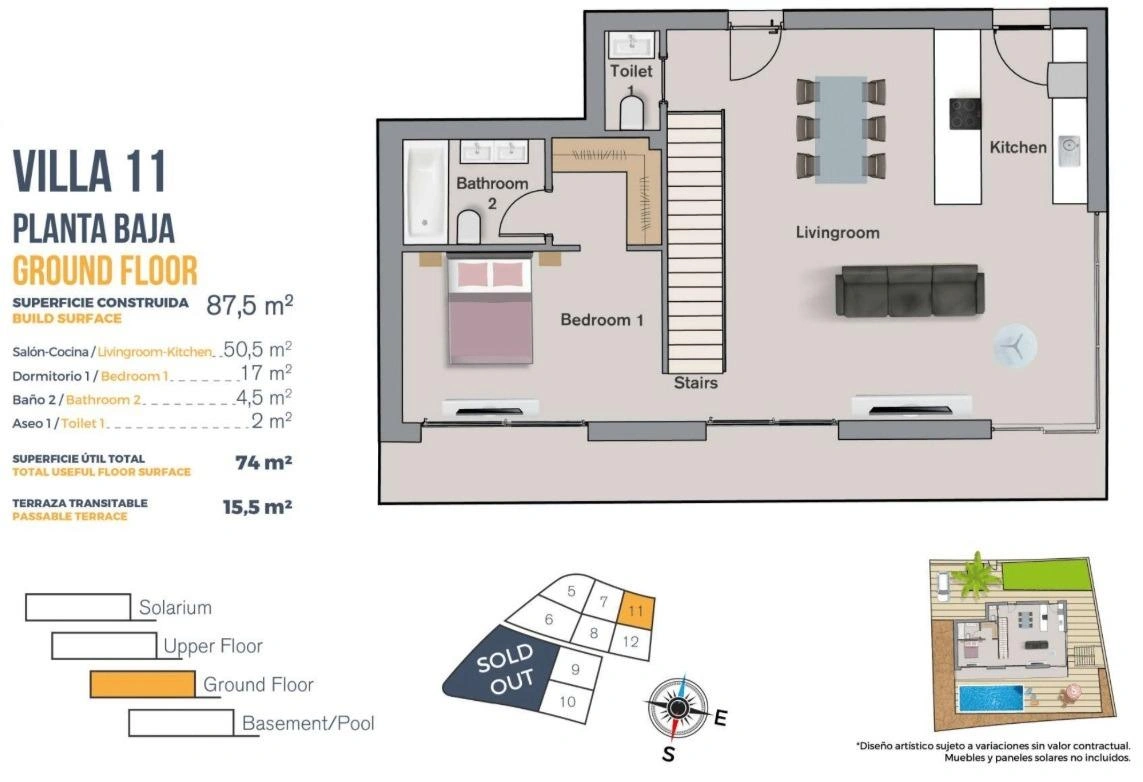 Villa for sale in Finestrat