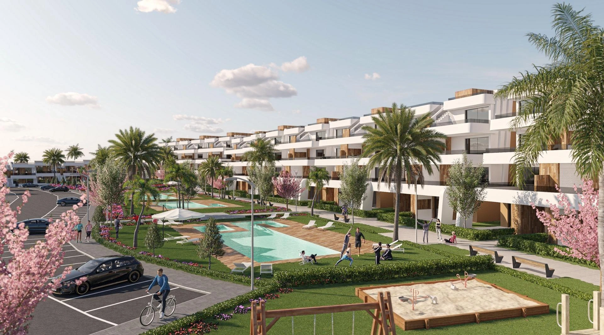 Lägenhet till försäljning i Alhama De Murcia
