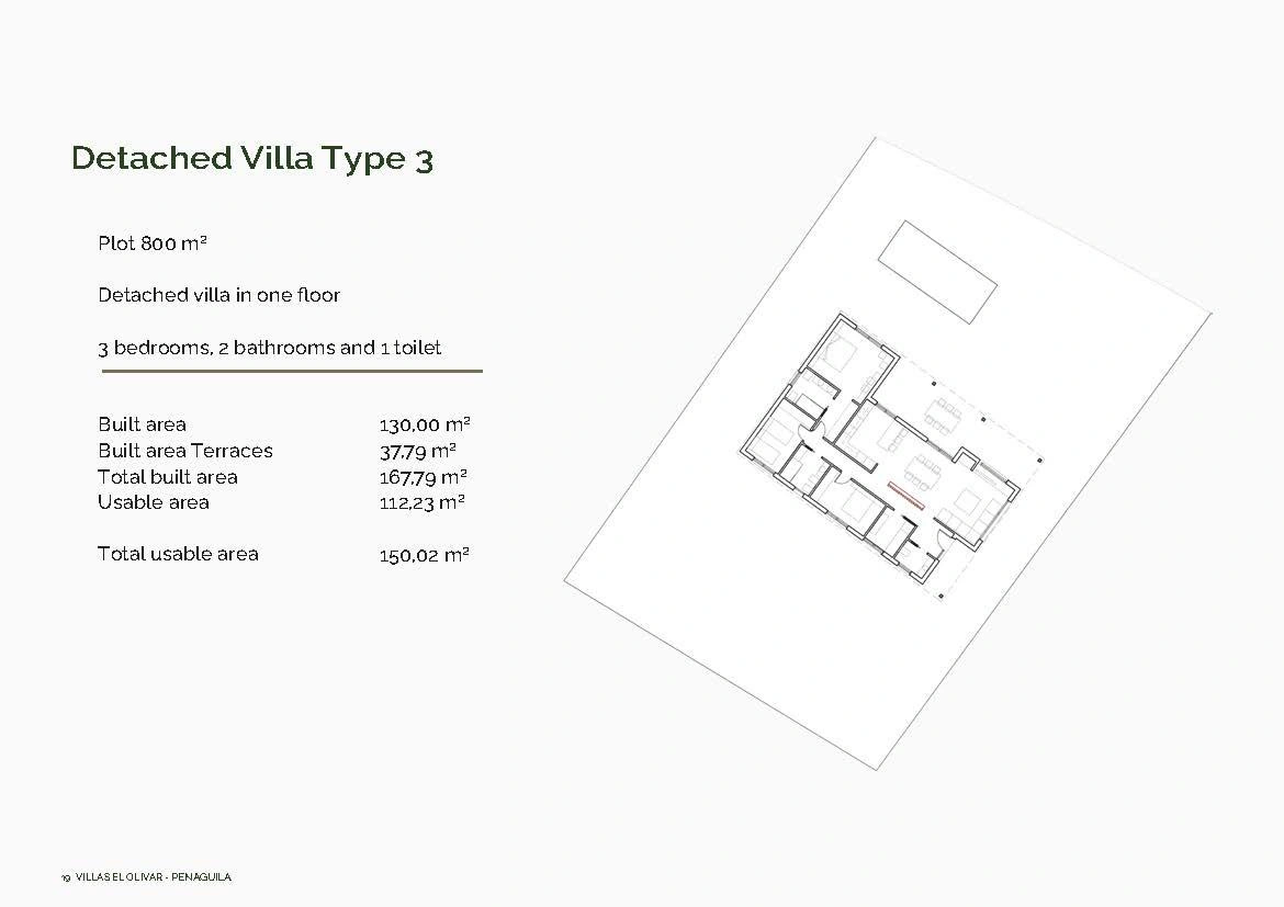 Villa til salg i Penaguila