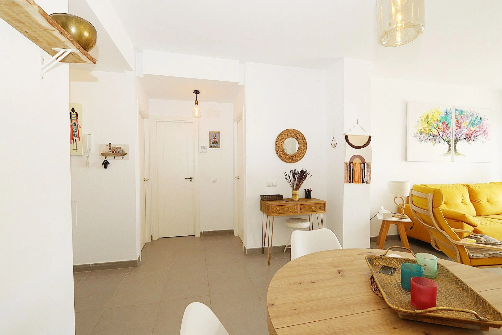 Apartment with sea views in Sol Marina, Altea. With pool, situated in a natural setting