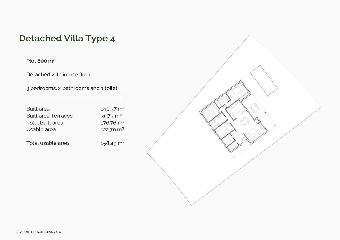Villa til salg i Penaguila