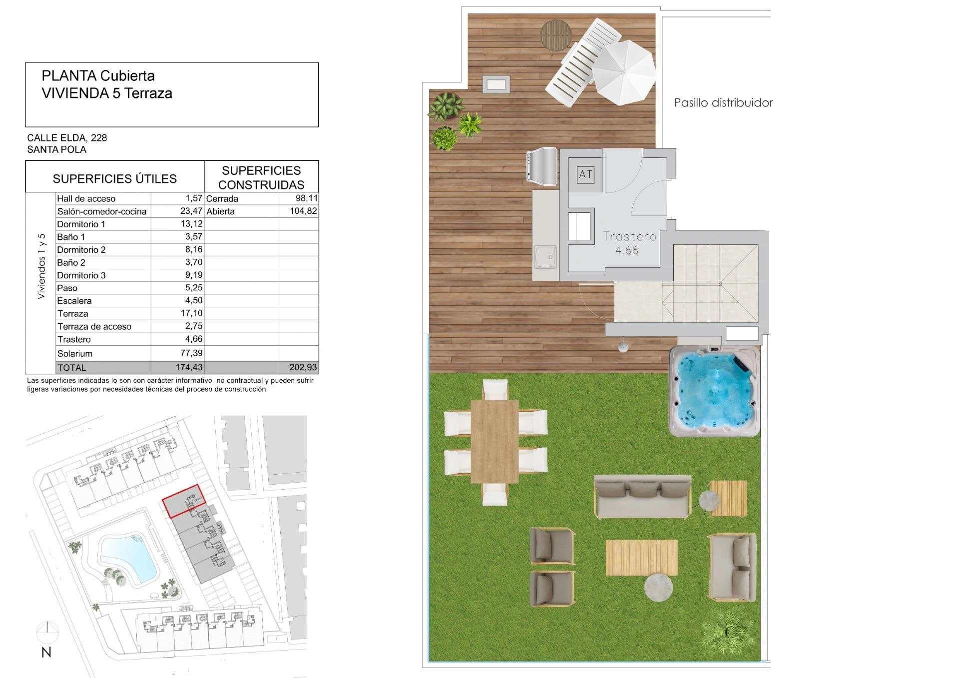 Apartment for sale in Santa Pola