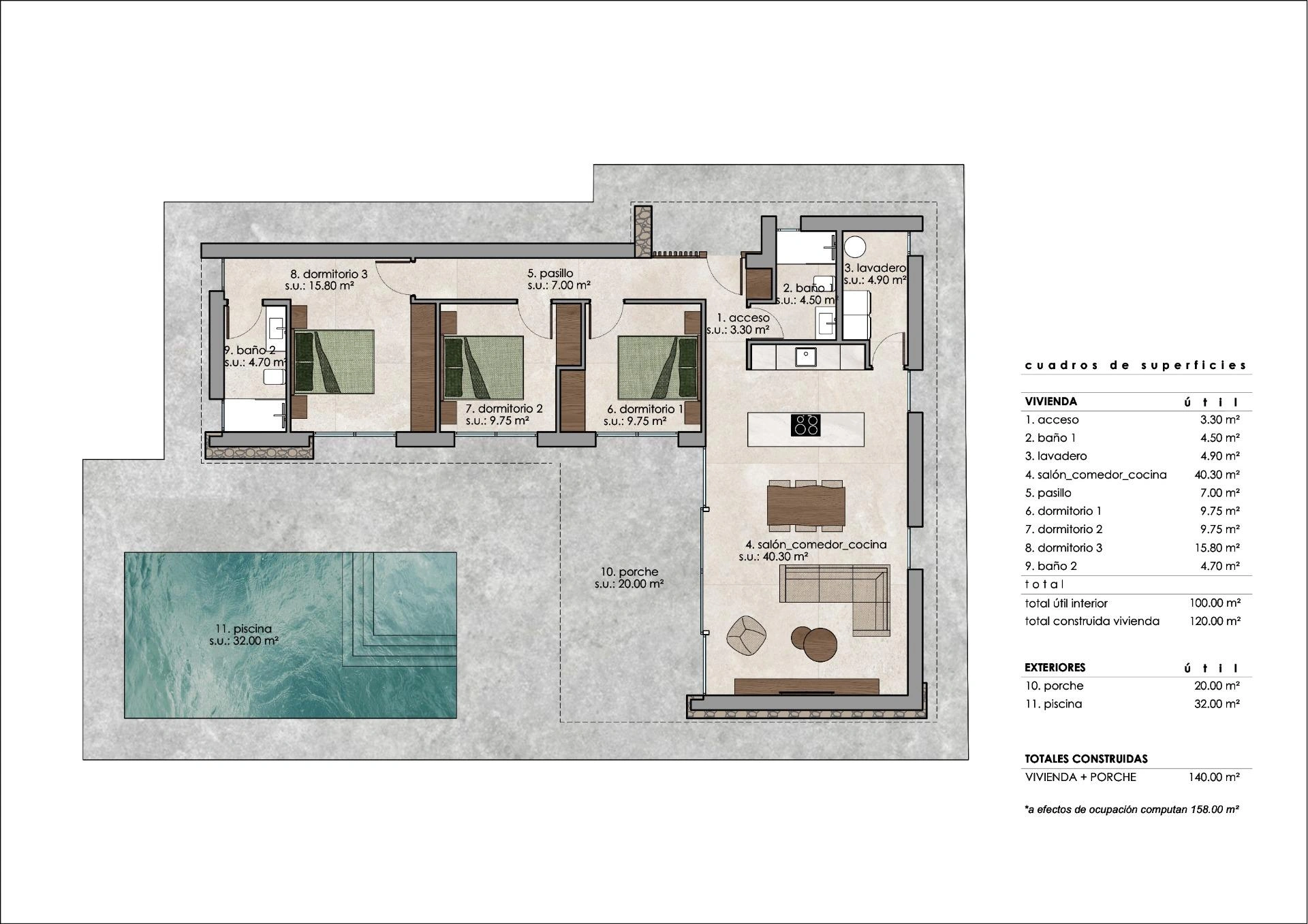 Villa for sale in Pinoso