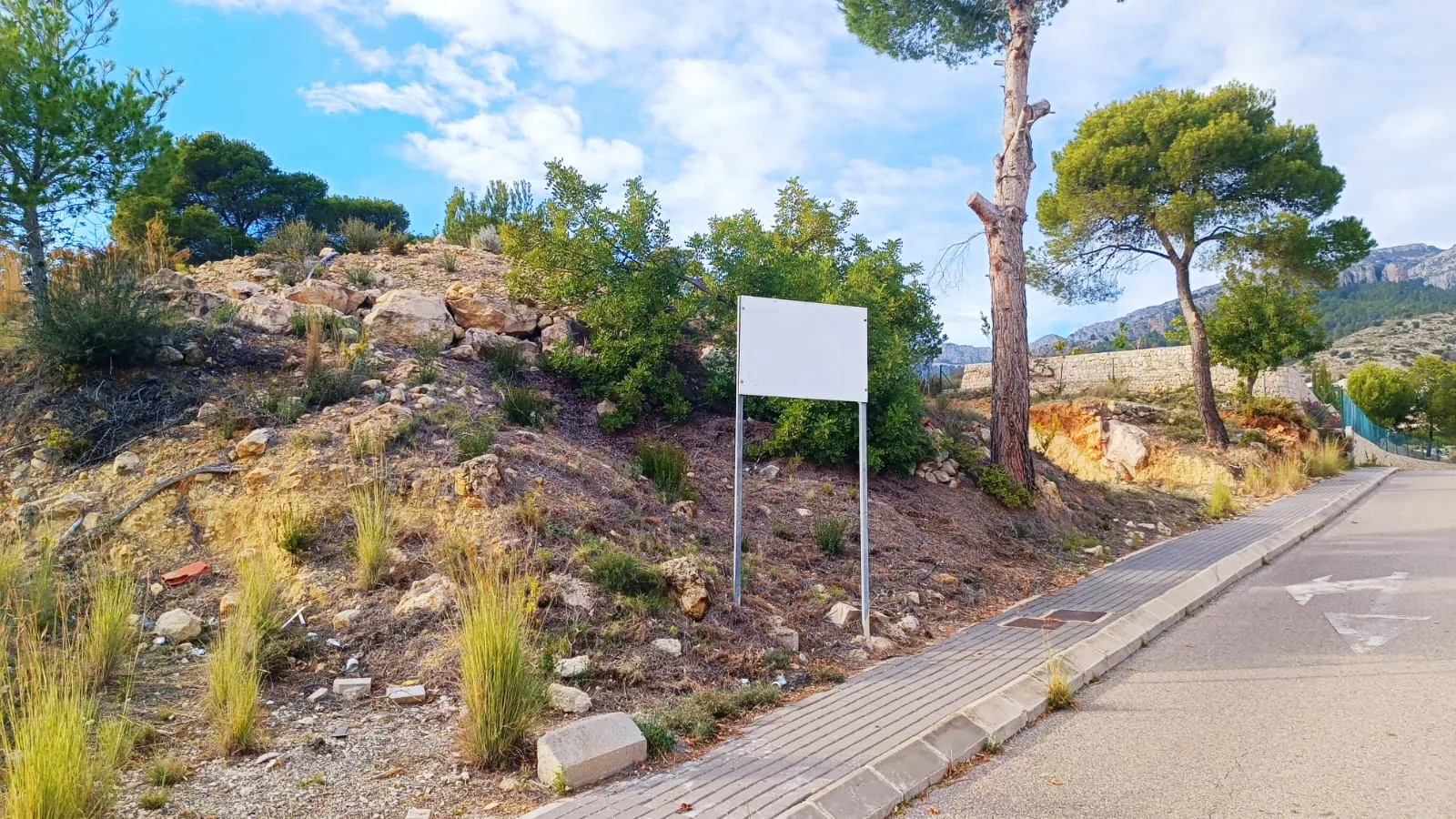 PLOT WITH SEA VIEWS in Monterico, Altea.