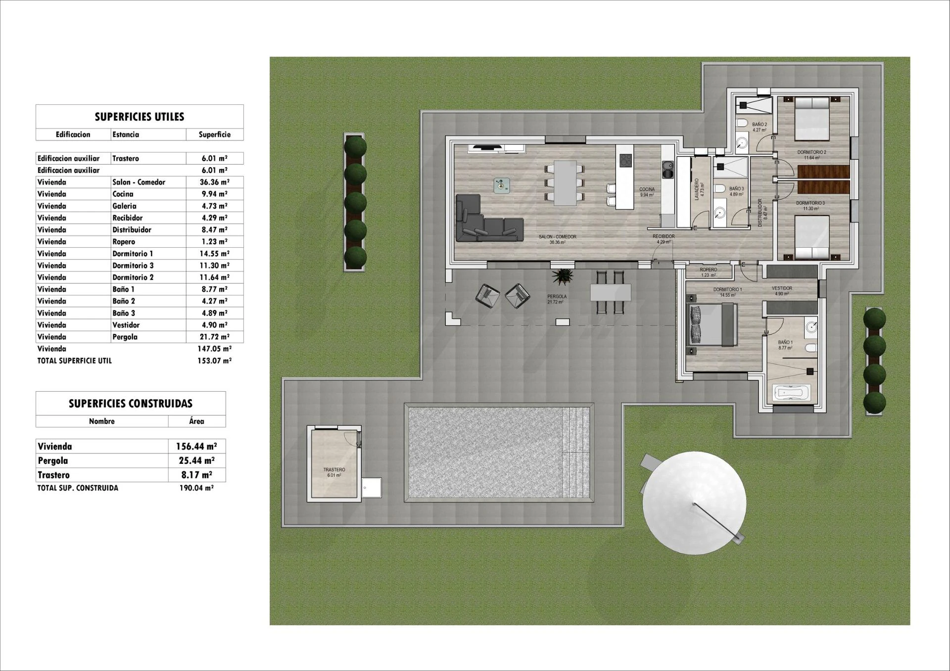 Villa for sale in Aspe