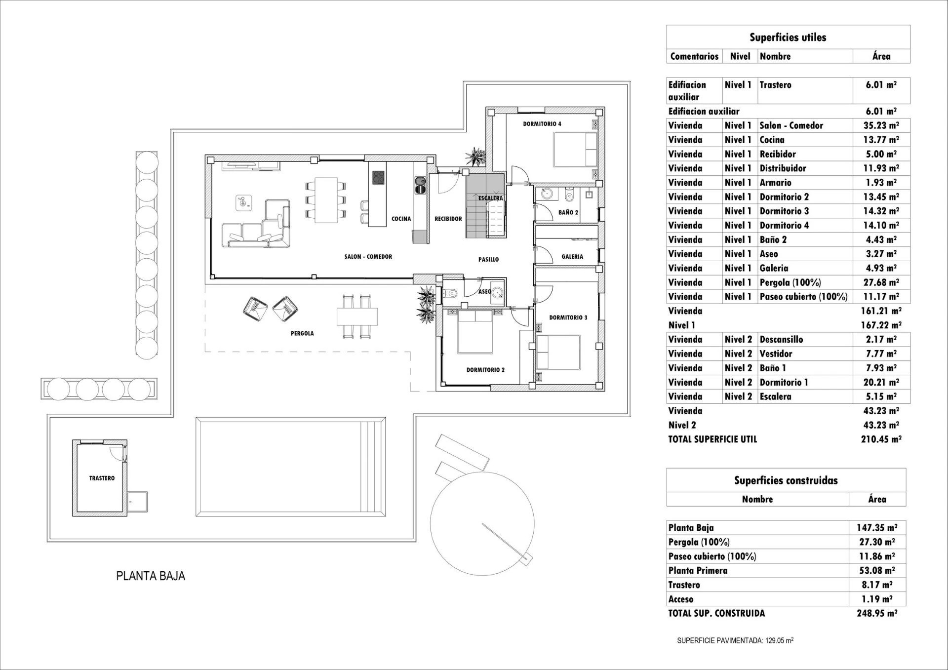 Villa for sale in Aspe