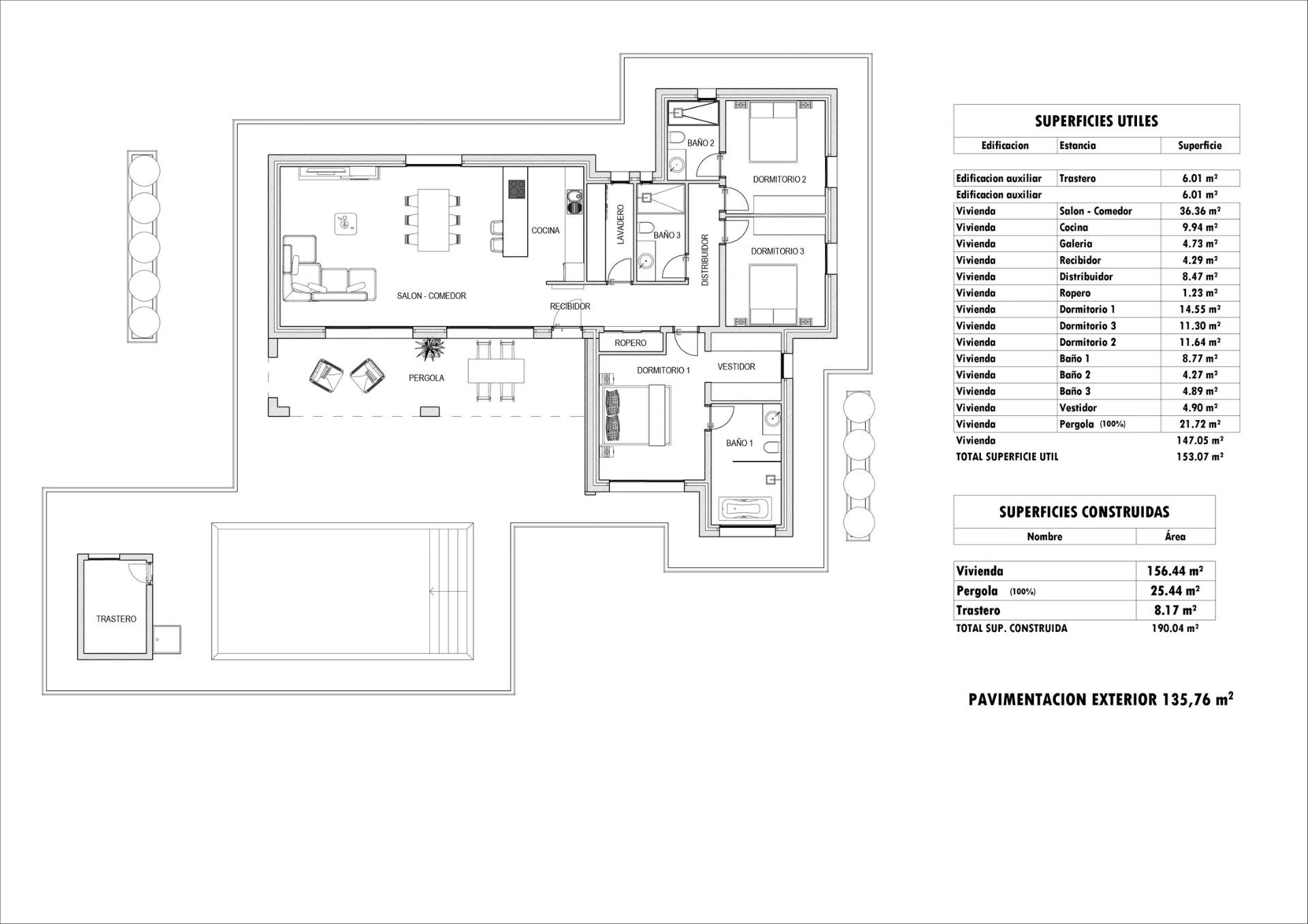 Villa for sale in Aspe