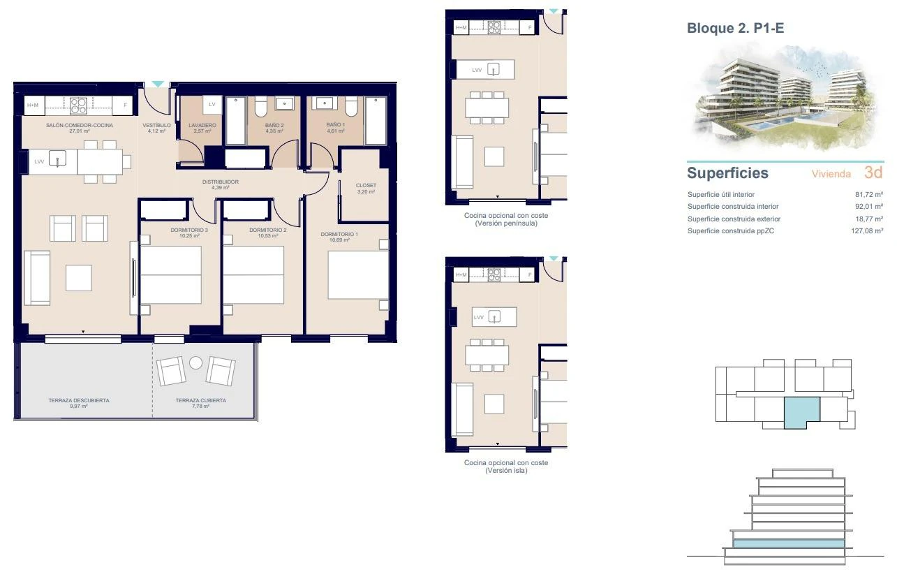 Apartment for sale in Villajoyosa