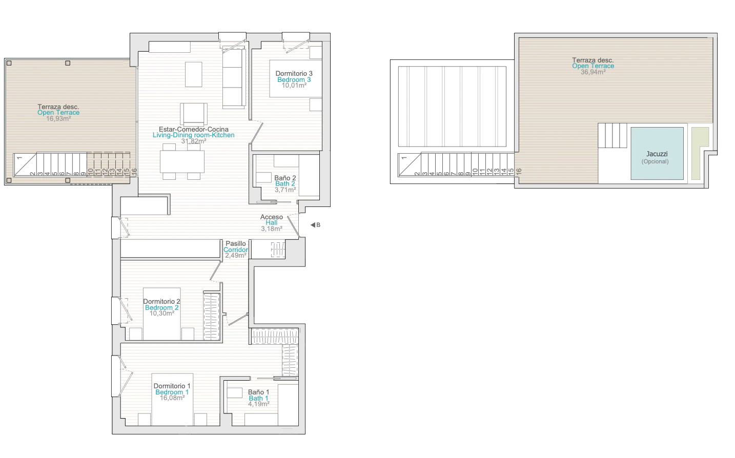 Apartment for sale in Denia