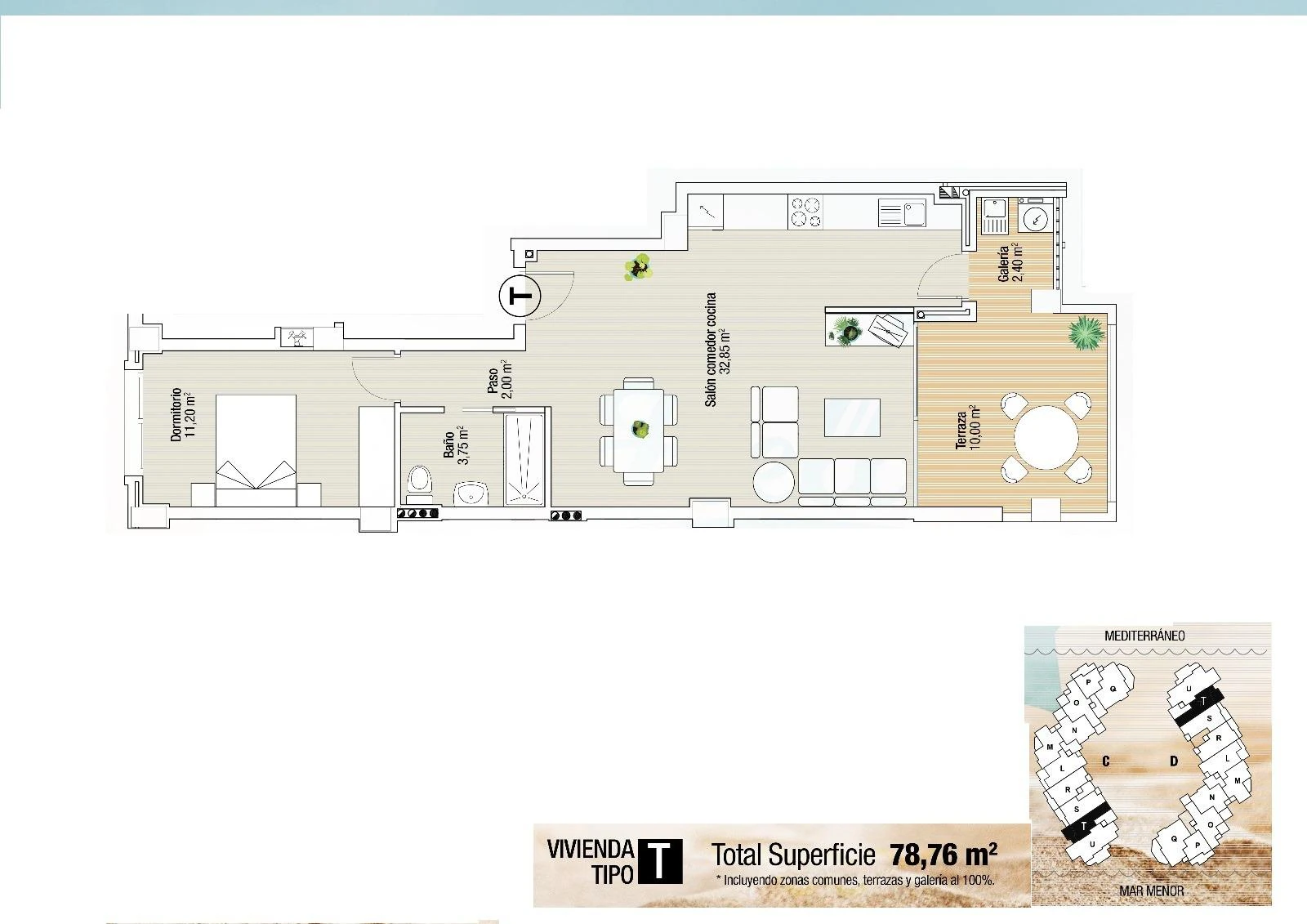 Apartment for sale in La Manga Del Mar Menor