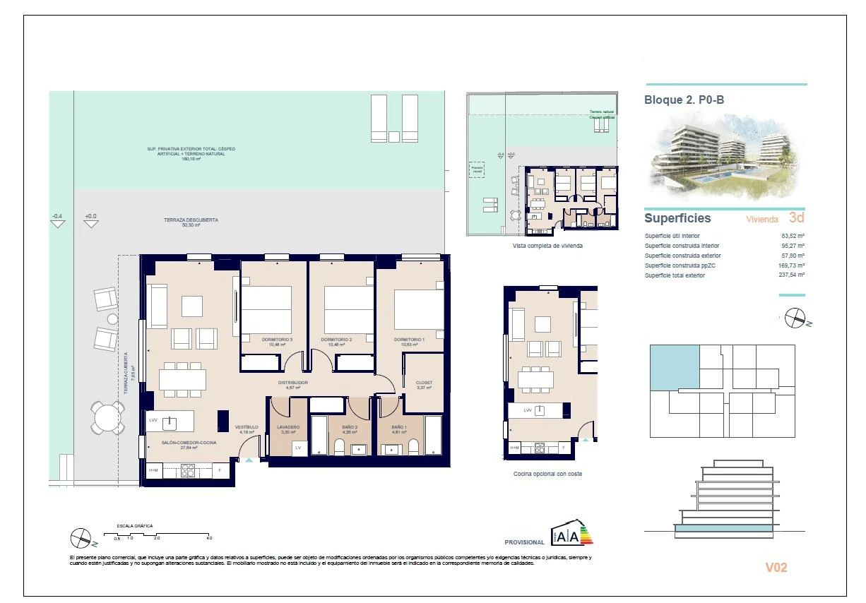 Apartment for sale in Villajoyosa