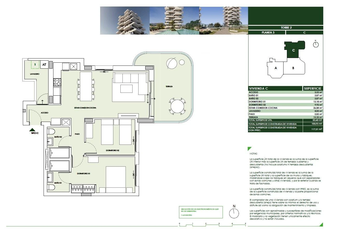 Apartment for sale in Calpe