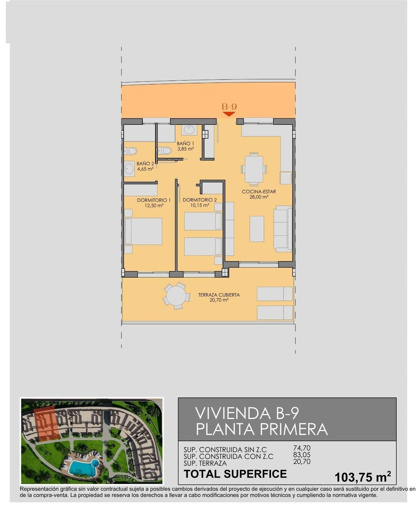 Apartment for sale in Los Alcazares