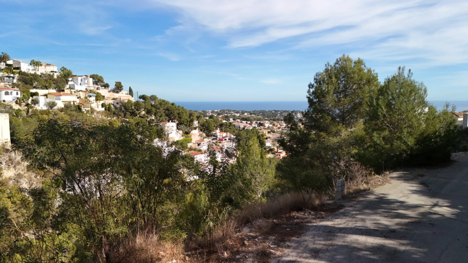 Terrain à la vente à Benissa
