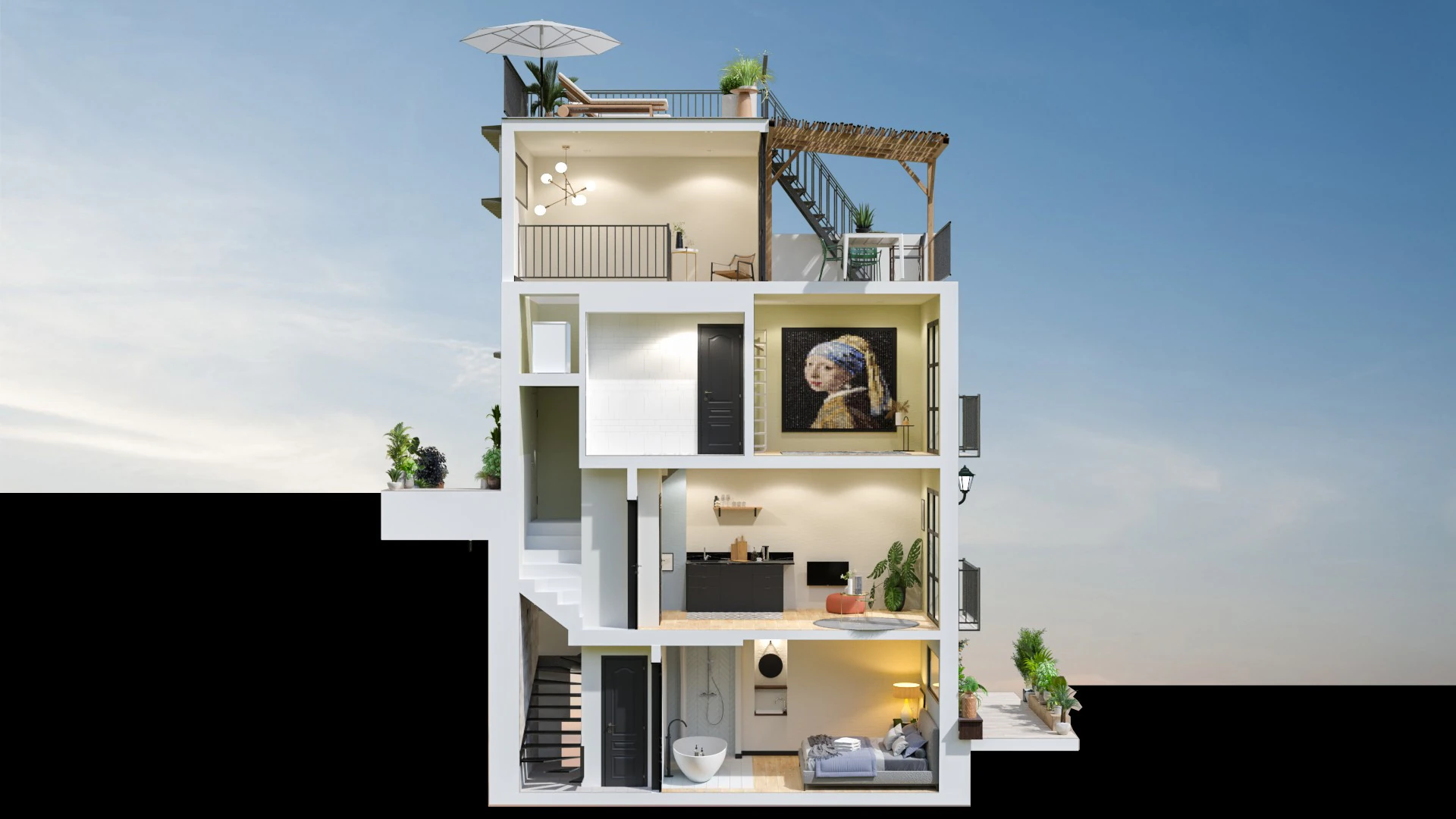 Apartamento en venta en Alicante