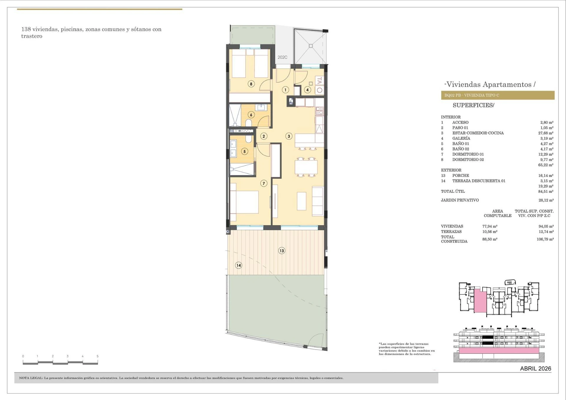Apartment for sale in Finestrat