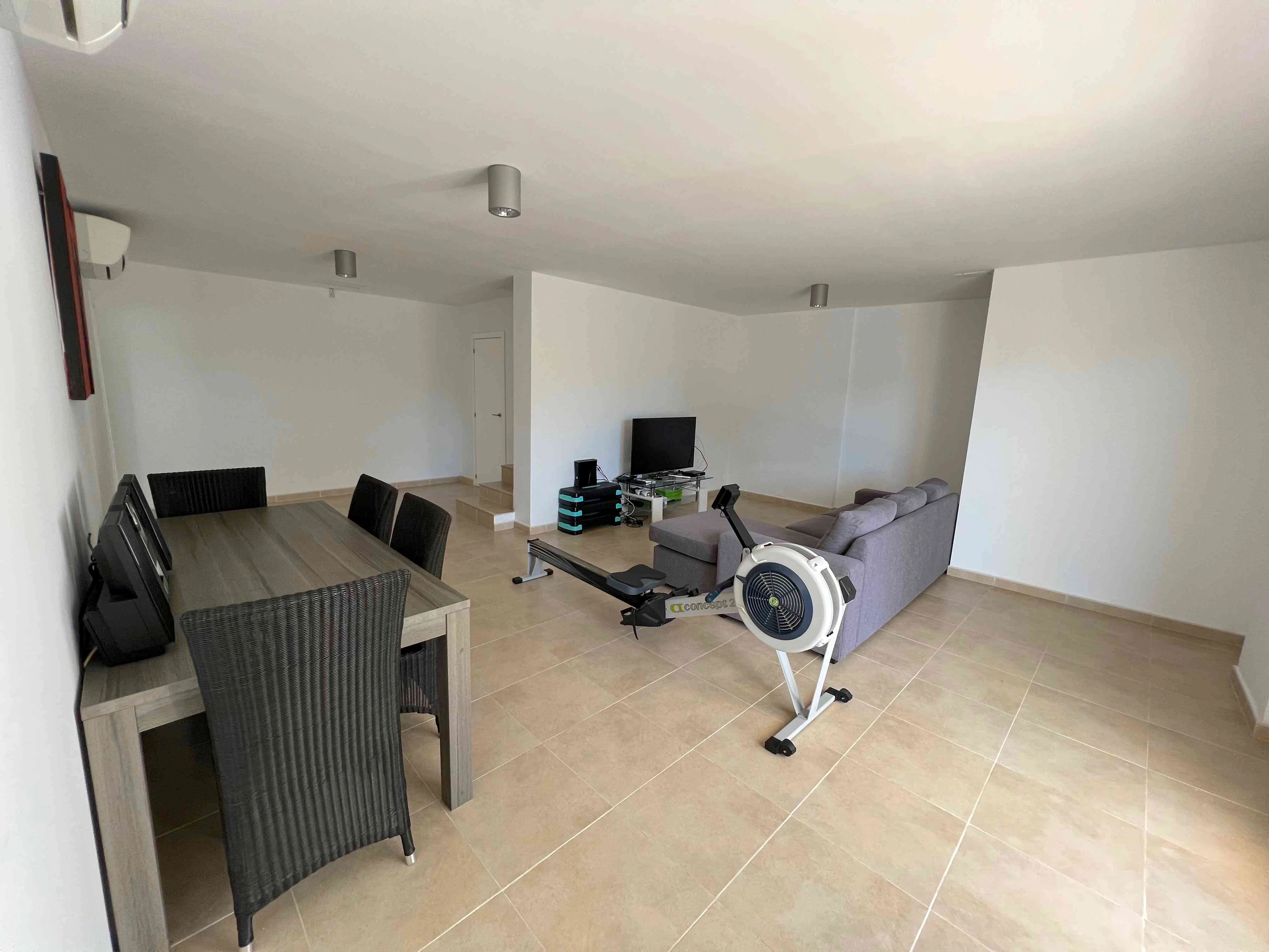 Modern villa in Altea la Vella with sea and mountain views.